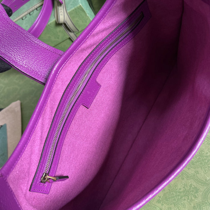 Gucci Aphrodite Medium Shoulder Bag Purple 726274