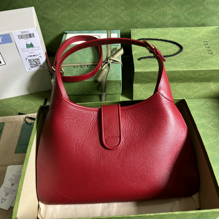 Gucci Aphrodite Medium Shoulder Bag Red 726274