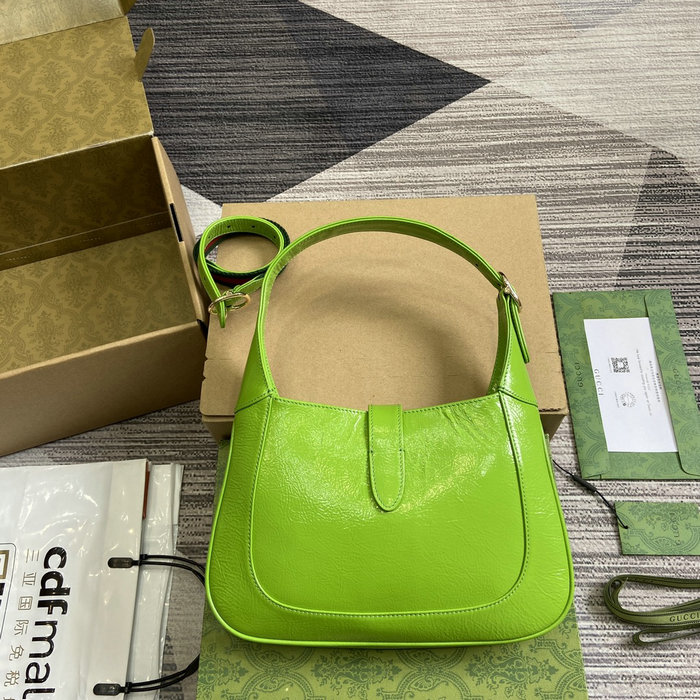 Gucci Jackie Small Shoulder Bag Electric Green 782849