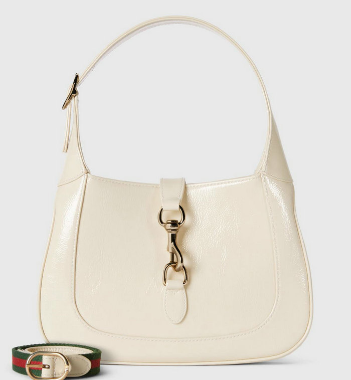 Gucci Jackie Small Shoulder Bag Ivory 782849