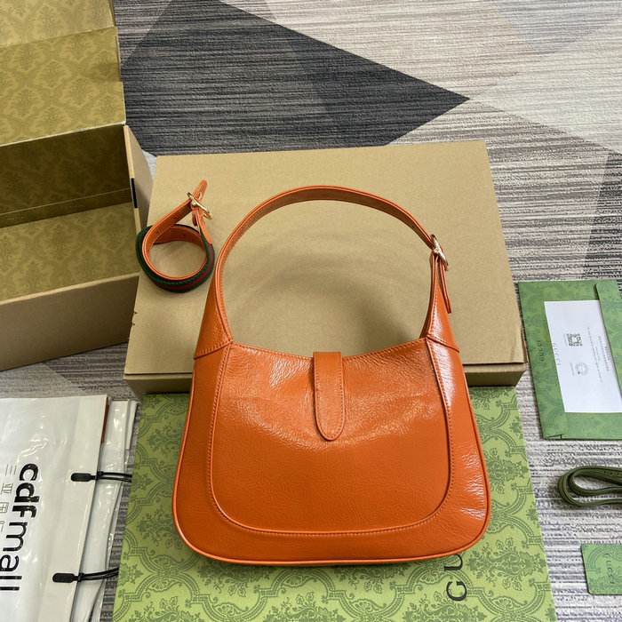 Gucci Jackie Small Shoulder Bag Orange 782849