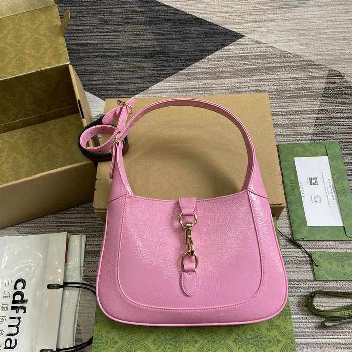 Gucci Jackie Small Shoulder Bag Pink 782849