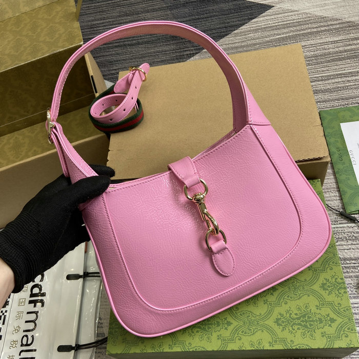 Gucci Jackie Small Shoulder Bag Pink 782849