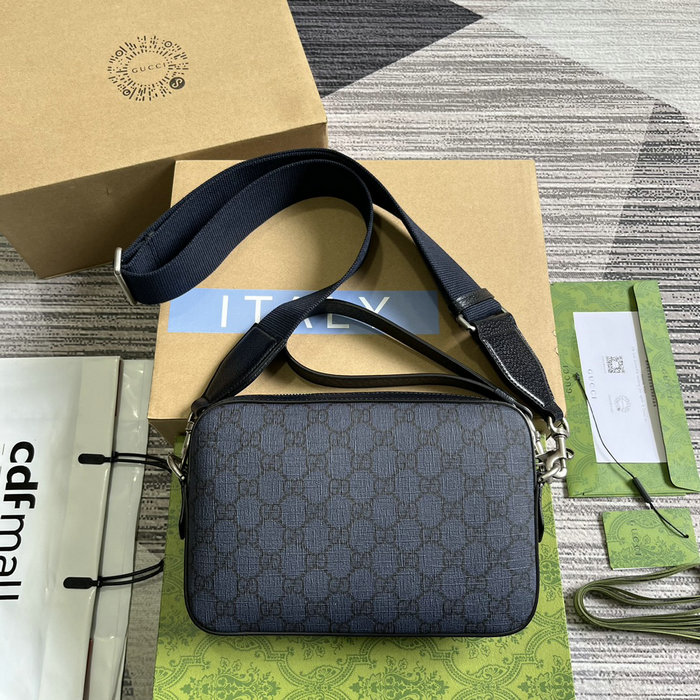 Gucci Ophidia GG Crossbody Bag Blue 699439