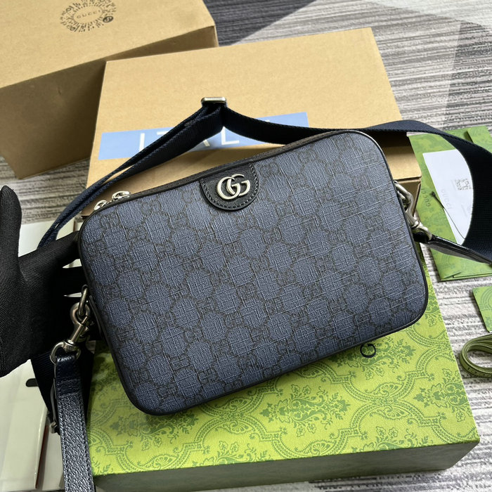 Gucci Ophidia GG Crossbody Bag Blue 699439