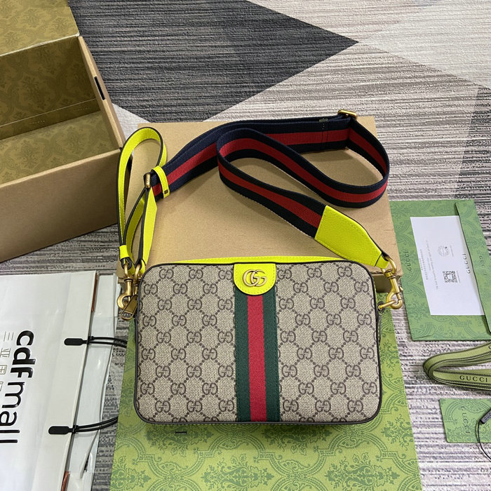 Gucci Ophidia GG Crossbody Bag Green 699439