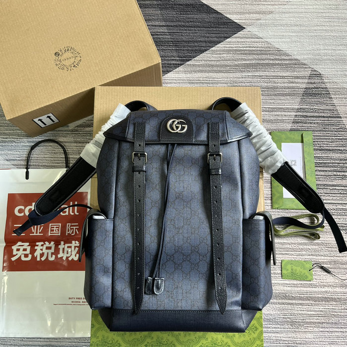 Gucci Ophidia GG Medium Backpack Blue 598140