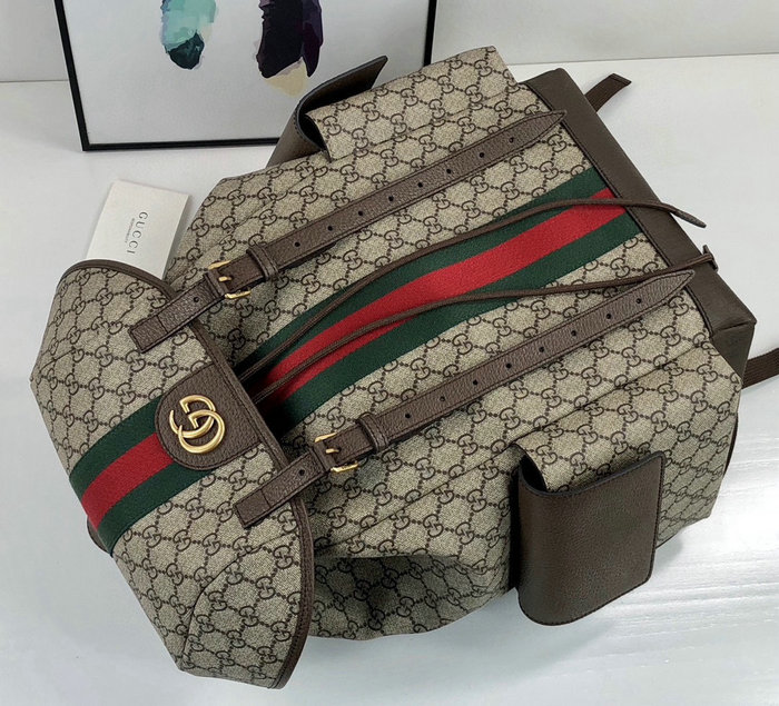 Gucci Ophidia GG Medium Backpack Brown 598140