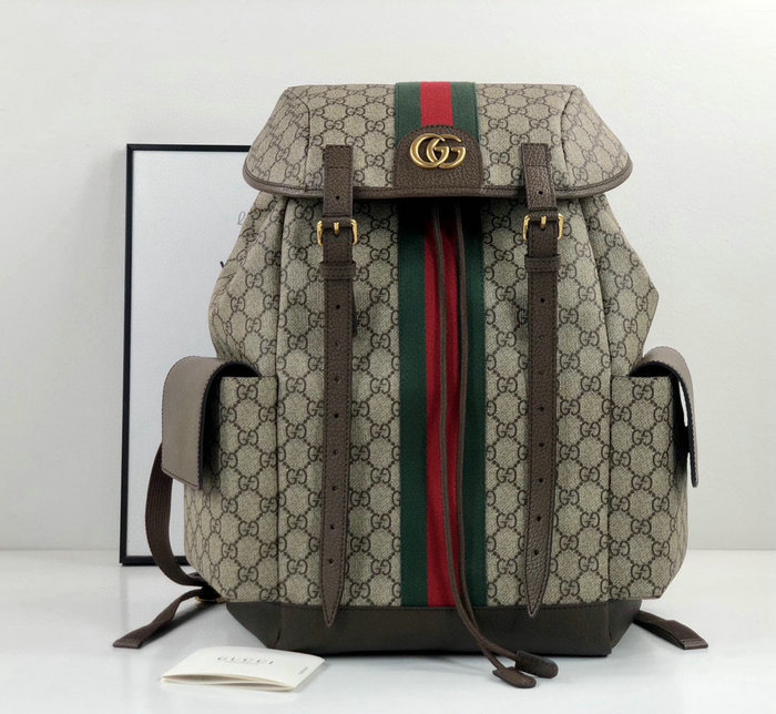 Gucci Ophidia GG Medium Backpack Brown 598140