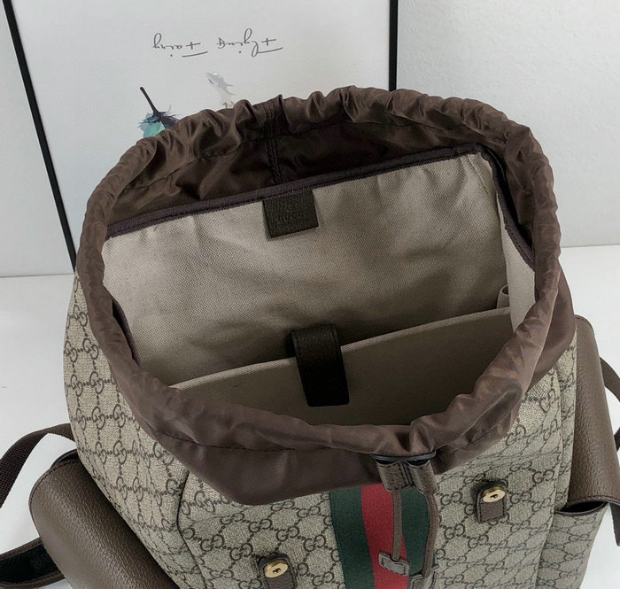 Gucci Ophidia GG Medium Backpack Brown 598140