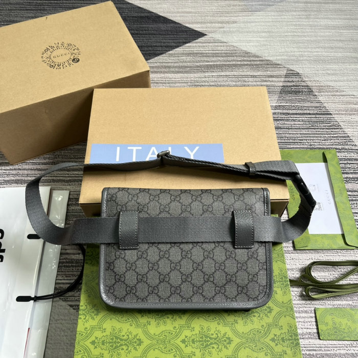 Gucci Ophidia GG Small Belt Bag Grey 752597