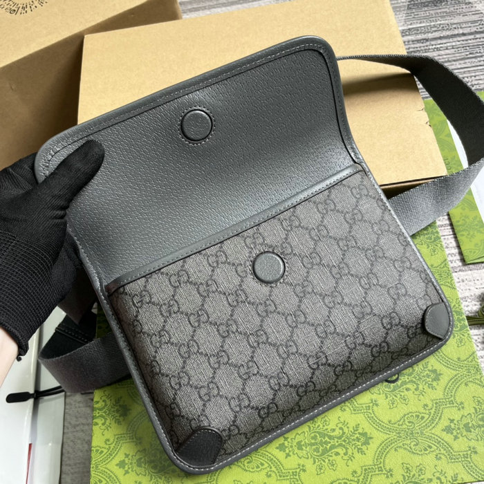 Gucci Ophidia GG Small Belt Bag Grey 752597