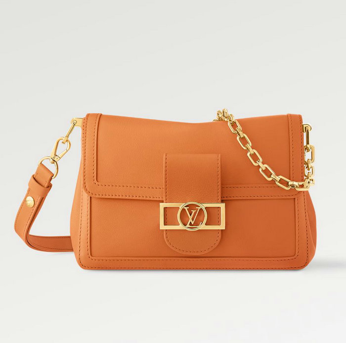 Louis Vuitton Dauphine Soft MM Orange M25209