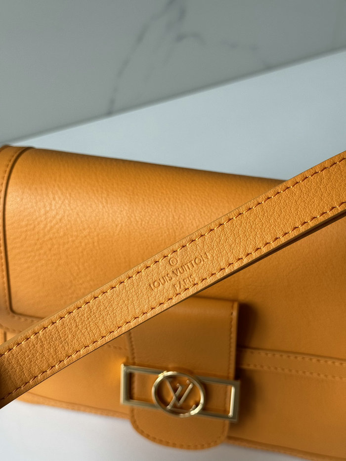 Louis Vuitton Dauphine Soft MM Orange M25209