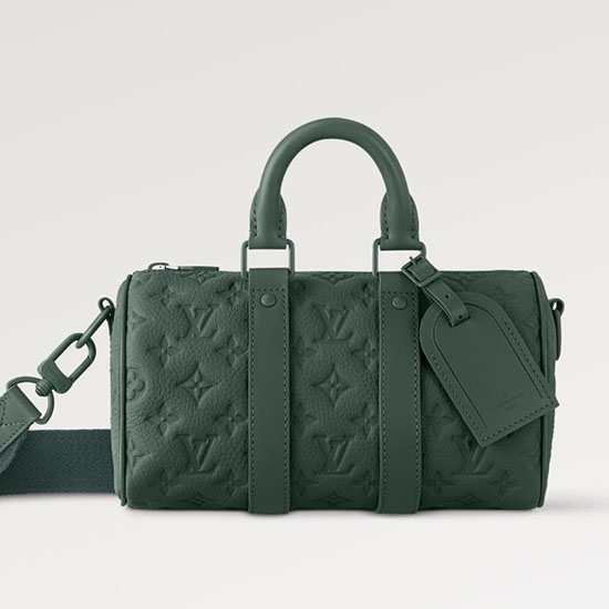 Louis Vuitton Keepall Bandouliere 25 Green M24432