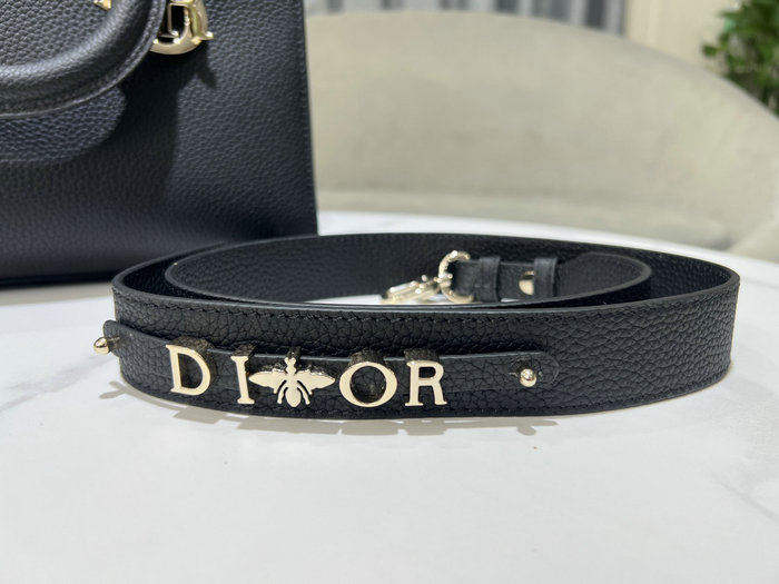 Medium Lady D-Sire My ABCDior Bag Black DM9220