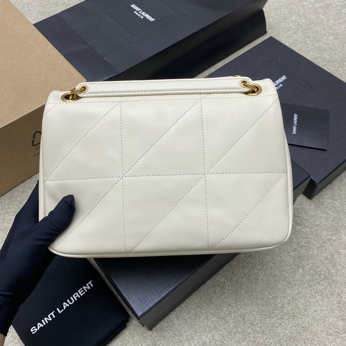 Saint Laurent JAMIE 4.3 SMALL Bag White 763475