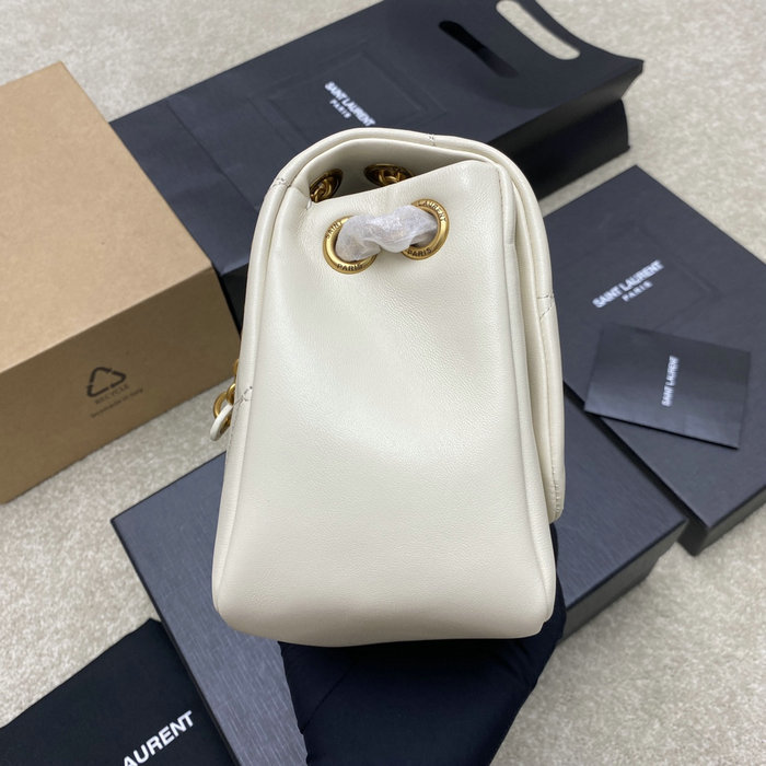 Saint Laurent JAMIE 4.3 SMALL Bag White 763475