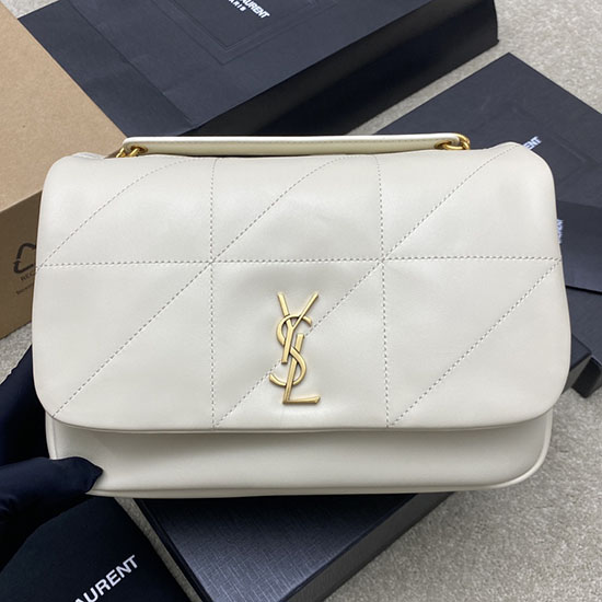 Saint Laurent JAMIE 4.3 SMALL Bag White 763475