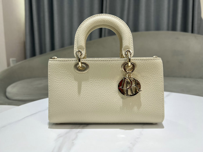 Small Lady D-Sire My ABCDior Bag White DS9221