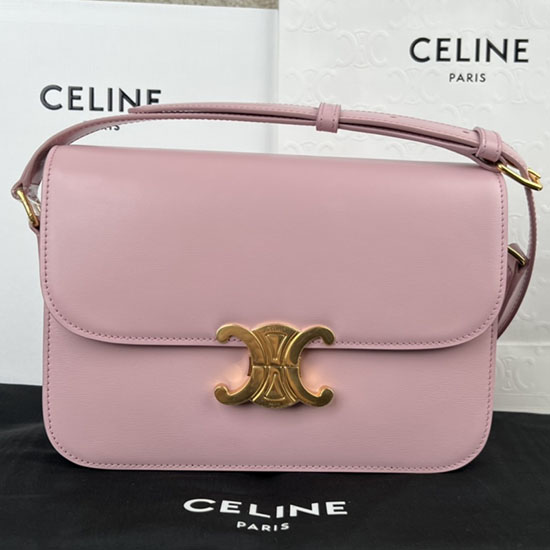 Celine Medium Triomphe Bag Pink Cl35023