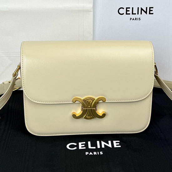 Celine Medium Triomphe Bag Yellow Cl35023