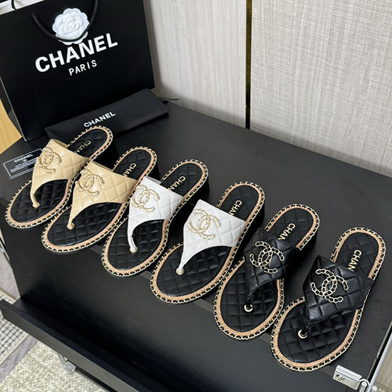Chanel Lambskin Sandals MSC043004