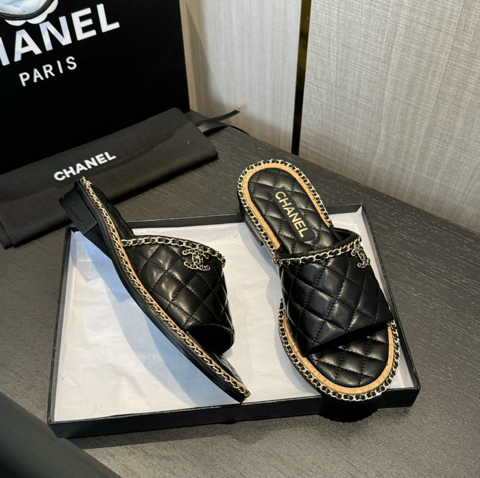 Chanel Lambskin Sandals MSC043005