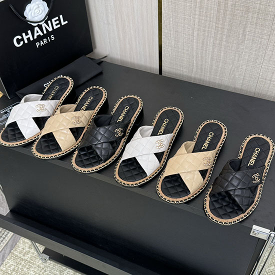 Chanel Lambskin Sandals MSC043006