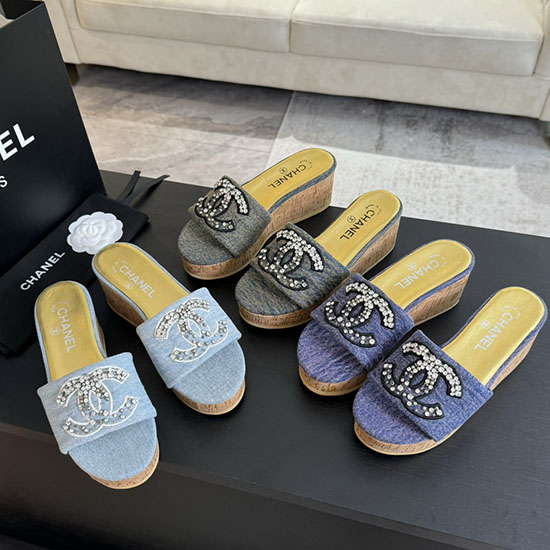 Chanel Wedge Sandals MSC043002