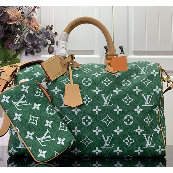 LOUIS VUITTON SPEEDY P9 BANDOULIERE 40 Green M24419