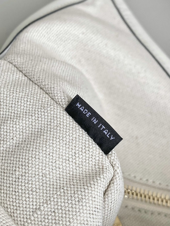 Miu Miu Ivy Leather Tote Bag White 5BG231