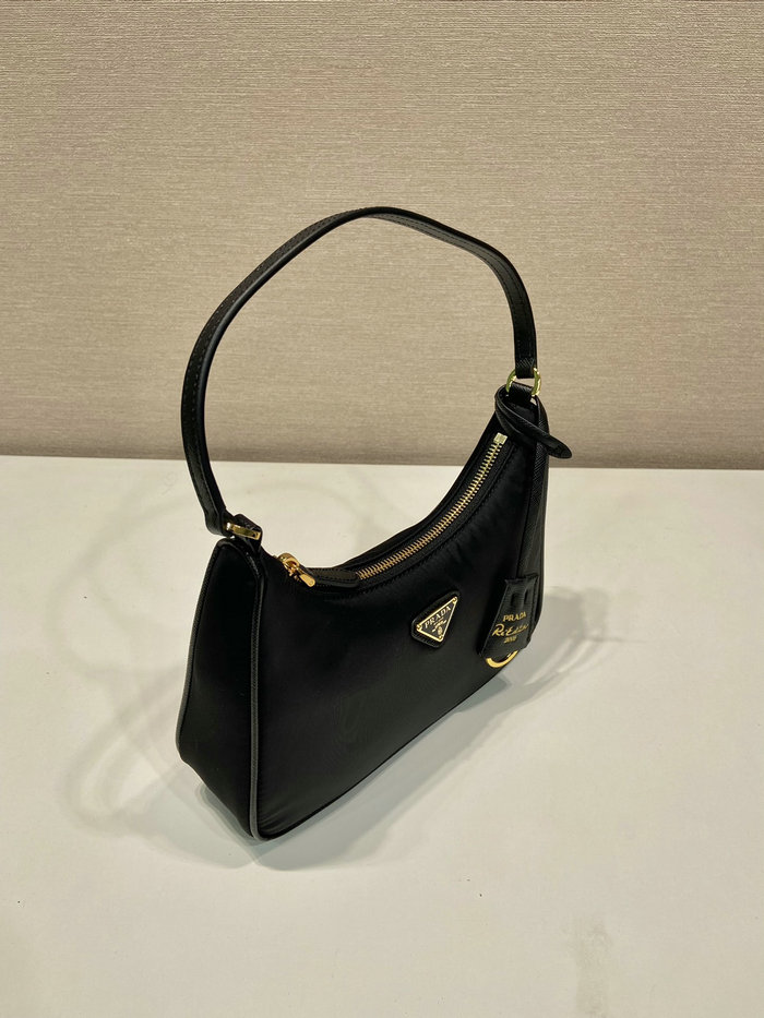 PRADA RE-EDITION 2005 RE-NYLON MINI BAG BLACK 1NE204