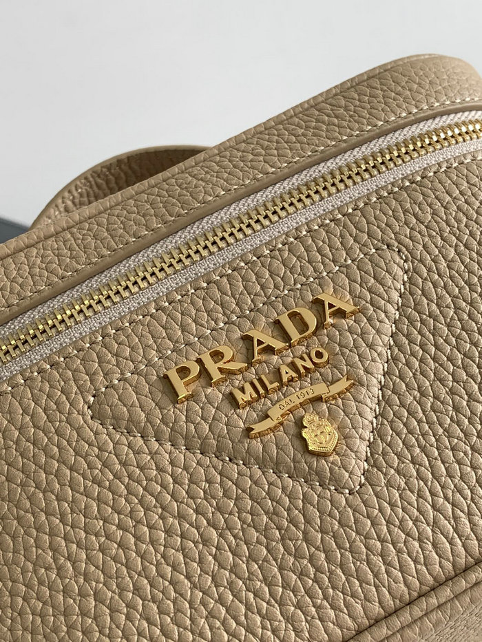 Prada Leather Mini-bag Beige 1BH202
