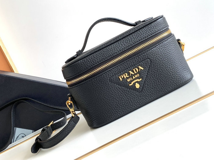 Prada Leather Mini-bag Black 1BH202