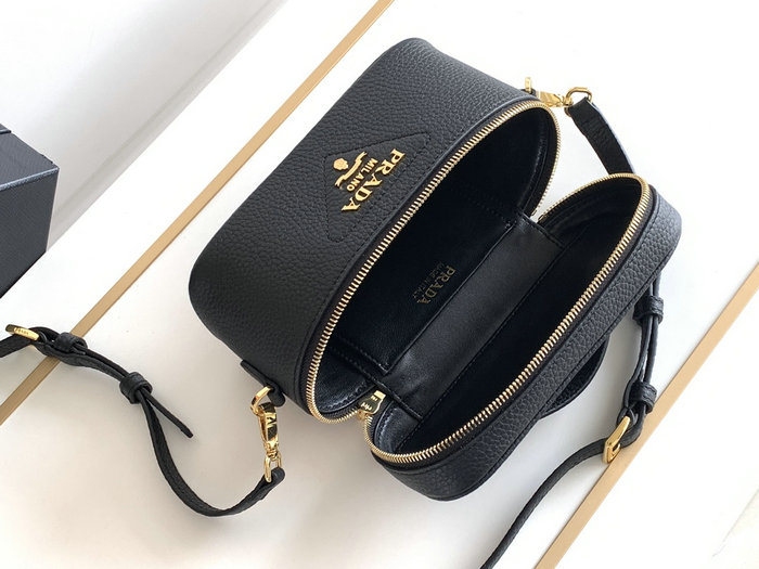 Prada Leather Mini-bag Black 1BH202