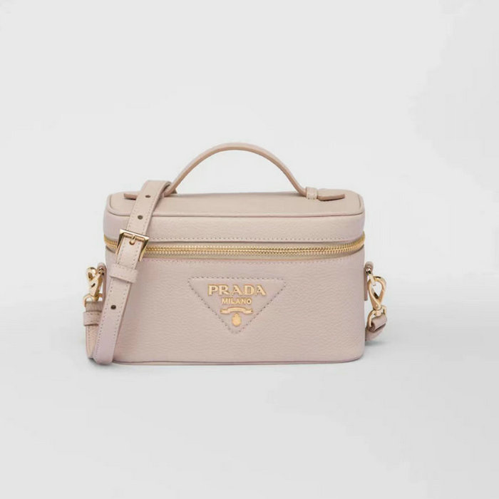 Prada Leather Mini-bag Pink 1BH202