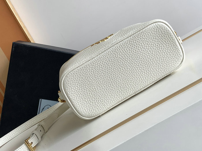 Prada Leather Mini-bag White 1BH202