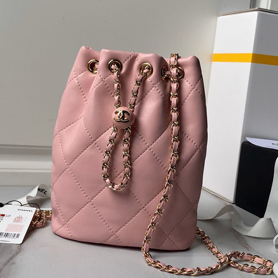 Chanel Backpack Pink AS4810
