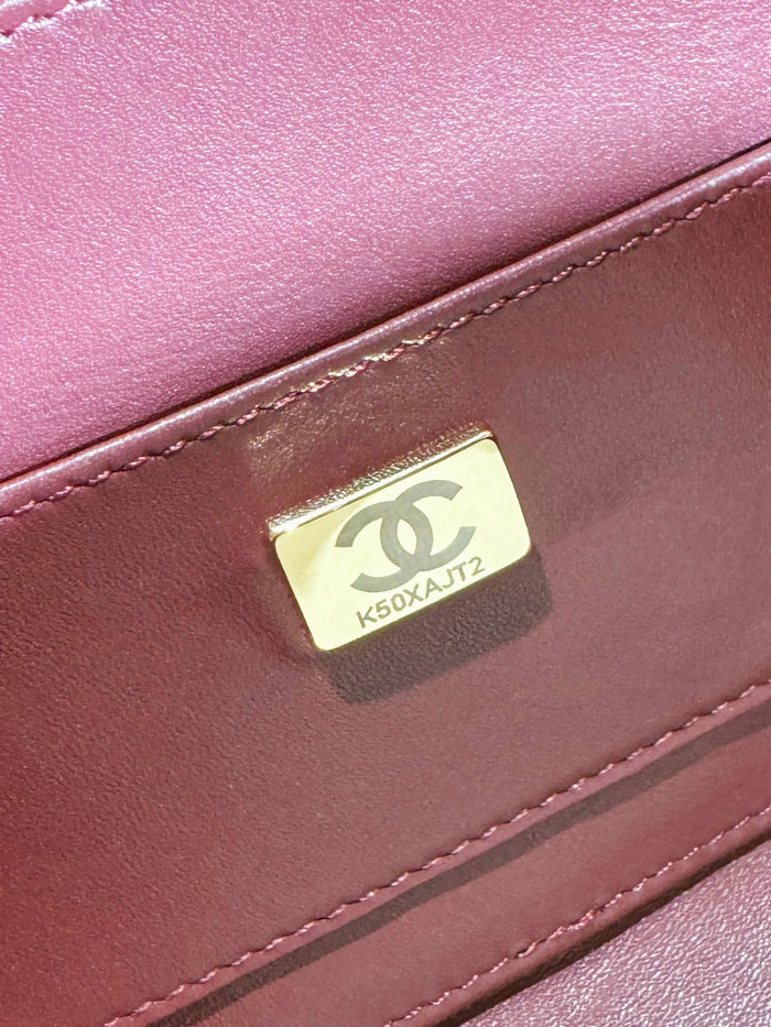 Chanel Camera Bag Red AS4817
