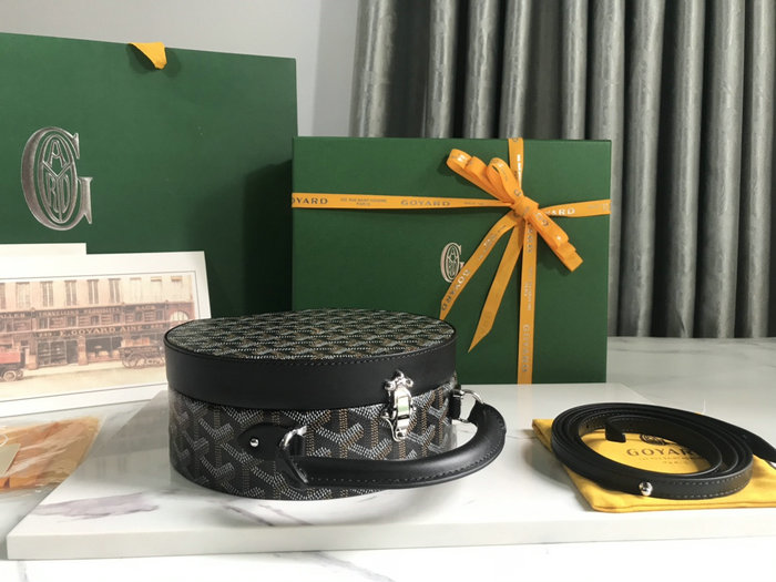 Goyard Alto Hatbox Trunk Bag G11840 Black