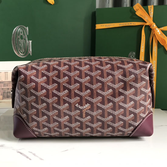 Goyard Boeing 25 Toilet Bag G052511 Burgundy