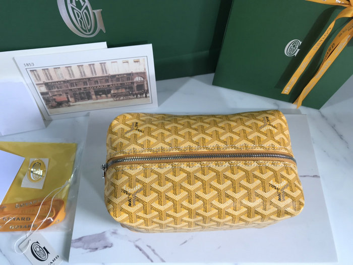 Goyard Boeing 25 Toilet Bag G052511 Yellow