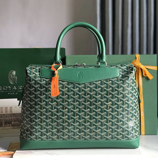 Goyard Cisalpin Document Case G20235 Green