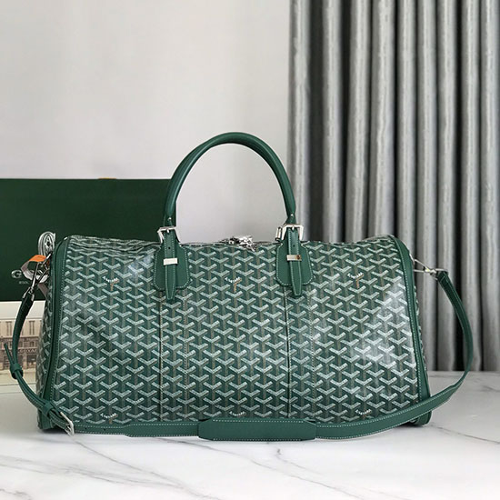 Goyard Croisiere 50 Duffle Bag G191971 Green
