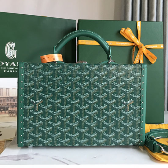 Goyard Grand Hotel Trunk Bag G020015 Green