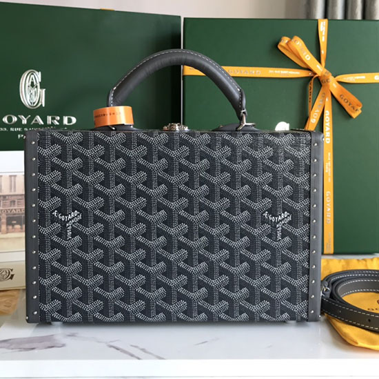 Goyard Grand Hotel Trunk Bag G020015 Grey