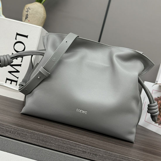 Loewe Medium Flamenco clutch Grey L262386