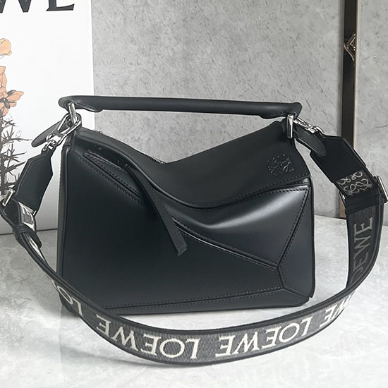 Loewe Small Puzzle Bag Black L051702