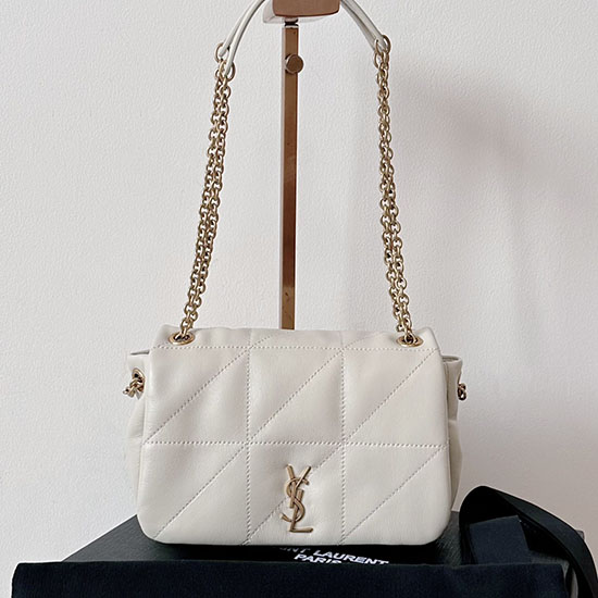 Saint Laurent Jamie 4.3 Mini Chain Bag White 766754